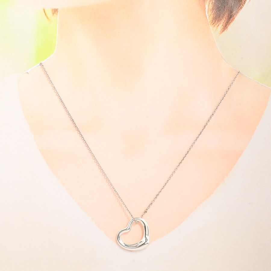 TIFFANY&Co. ティファニー ネックレス 2024 オープンハート