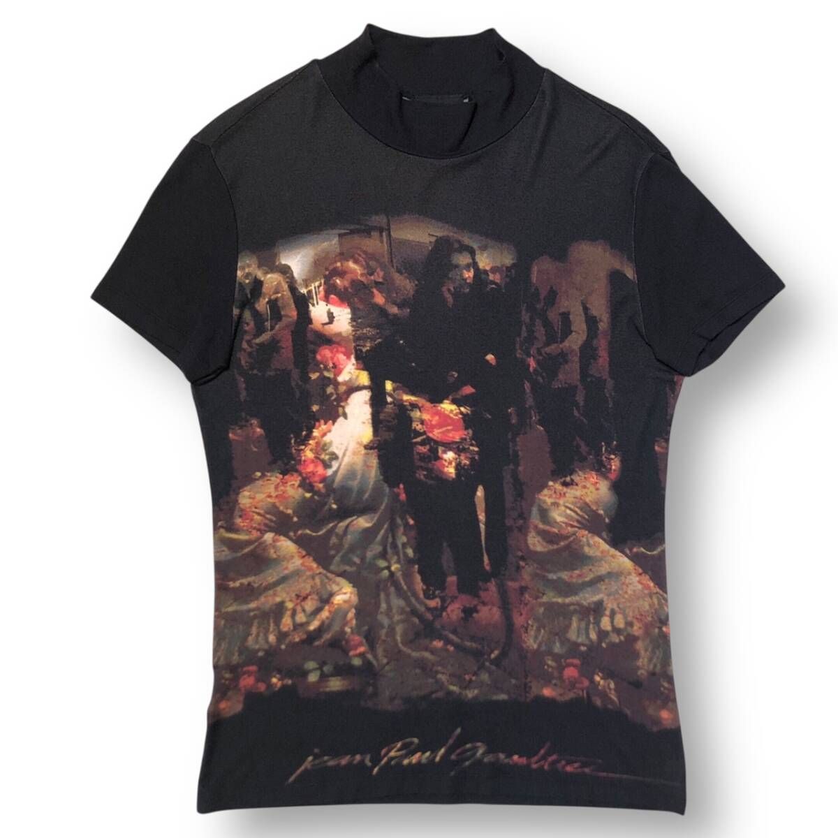 archive／JEAN PAUL GAULTIER JPG ゴシック 宗教柄 カットソー 半袖T