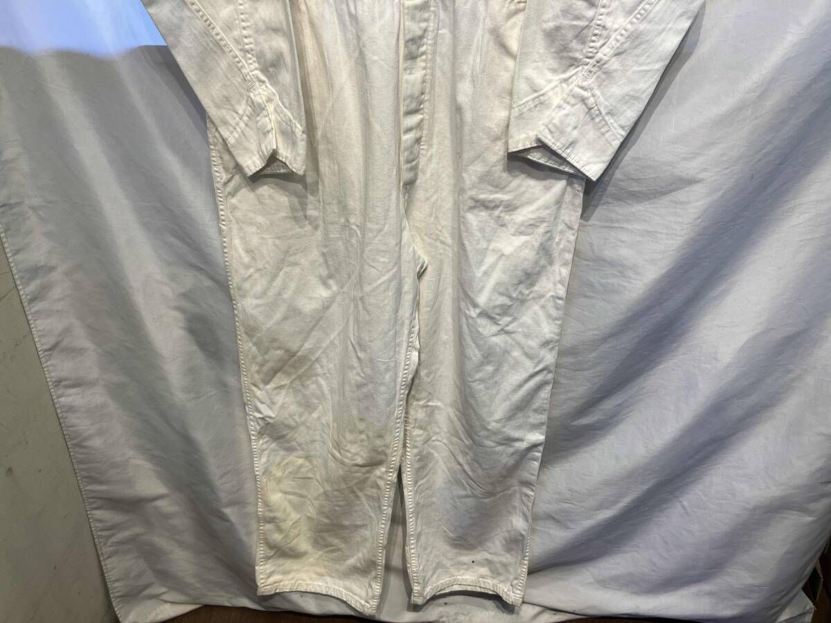 40 s SETLOW 月桂樹ボタン オールインワン ホワイト セットロー