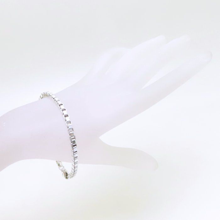 hk【used】Tiffany&Co. ベネチアン ブレスレット シルバー925 TIFFANY&Co. ティファニー ベネチアン ブレスレット 19.5cm シルバー
