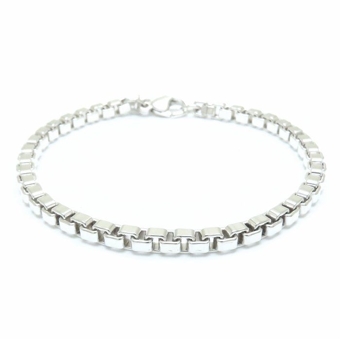 TIFFANY&Co. ティファニー ベネチアン ブレスレット 19.5cm シルバー