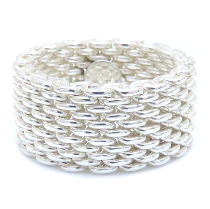 TIFFANY&Co. ティファニー サマセット リング 指輪 10号 シルバー925