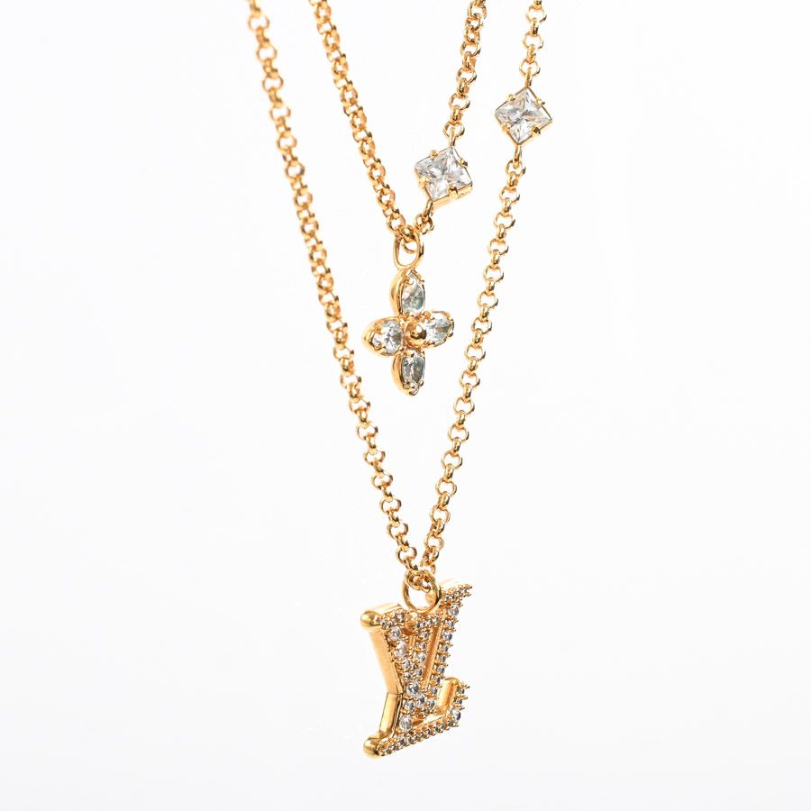 LOUIS VUITTON ルイヴィトン ネックレス レディLV M01845 - メルカリ