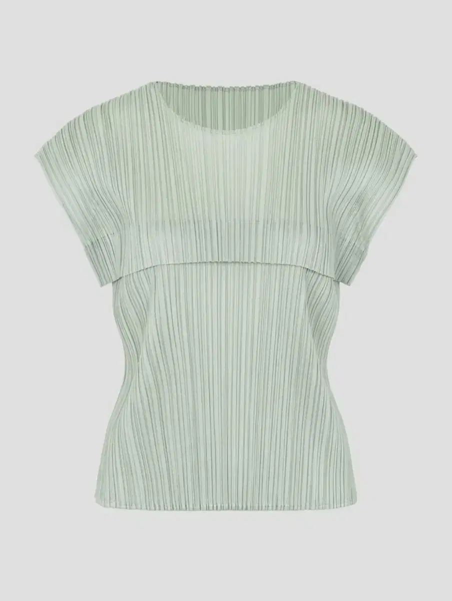 イッセイミヤケ プリーツプリーズ トップス マンスリー パステル グリーン