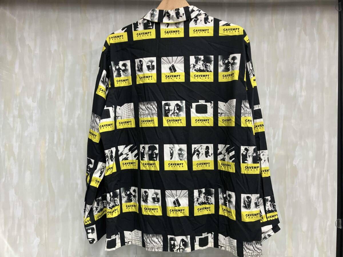 C.E CAVEMPT シーイーキャブエンプト 長袖シャツ キューブグラフィック
