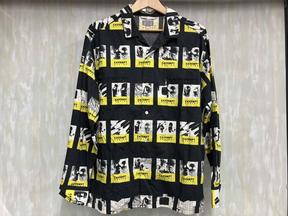 C.E CAVEMPT シーイーキャブエンプト 長袖シャツ キューブグラフィック