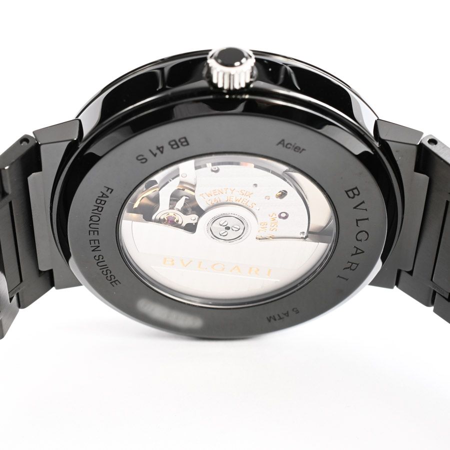  BVLGARI ブルガリ 腕時計 ブルガリブルガリ BB41S 103540 ワンポイント 自動巻き時計 腕時計(アナログ)