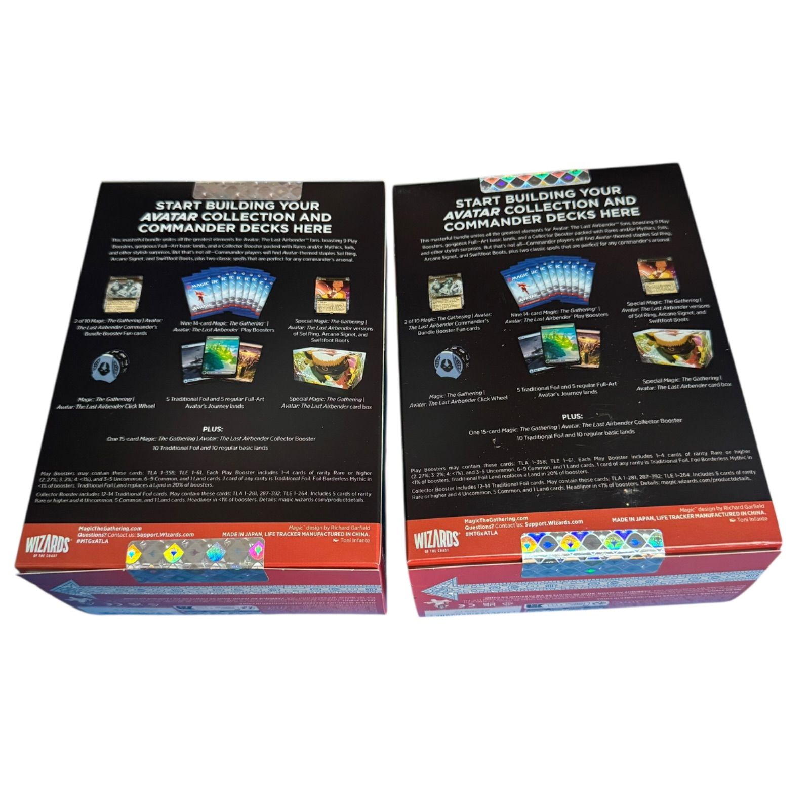 Magic The Gathering AVATAR LAST Commander s Bundle×2 BOX