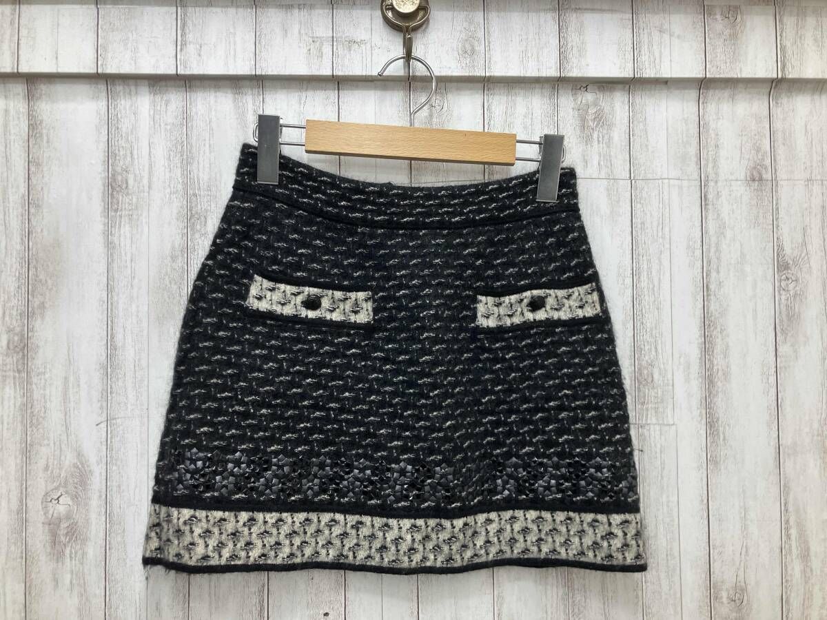 CHANEL 洋服 モヘア ニットスカート