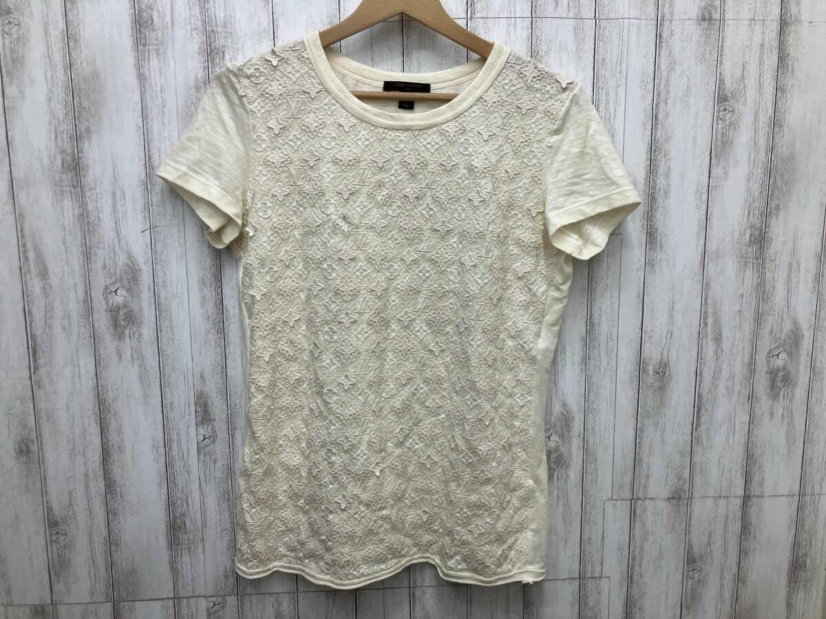 LOUIS VUITTON 洋服 モノグラム レース Tシャツ ルイヴィトン