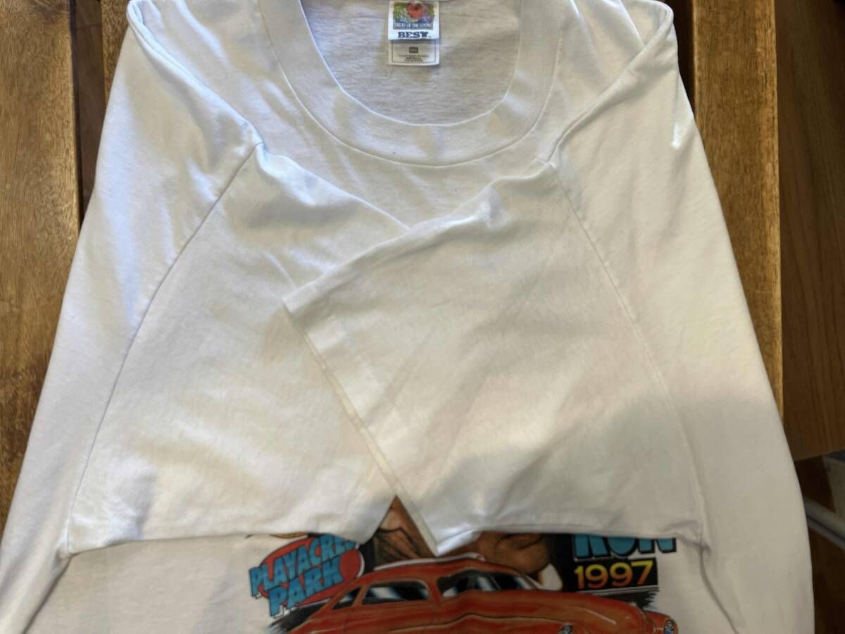 90s FRUIT OF THE LOOM James Dean RUN 1997 TEE フルーツオブザルーム