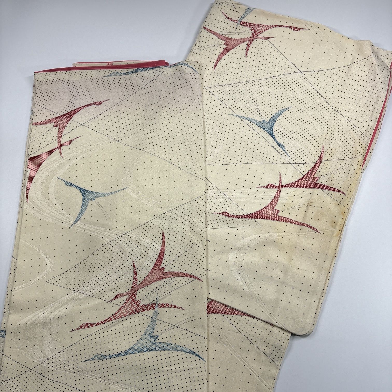 【着物まとめ売り】　正絹小紋10枚 着用可　リメイク素材　目立った汚れなし 小紋 10枚 正絹 着物まとめ売り 同梱購入歓迎 リメイク用 着付け練習用