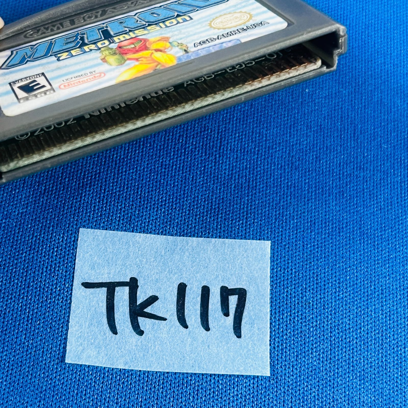  TK 117 ゲームボーイアドバンス GBA メトロイド ゼロミッション METROID ZERO MISSION AGB AMRE USA ソフトのみ 002 ニンテンドー 任天堂 Nintendo ソフト ゲームボーイアドバンス
