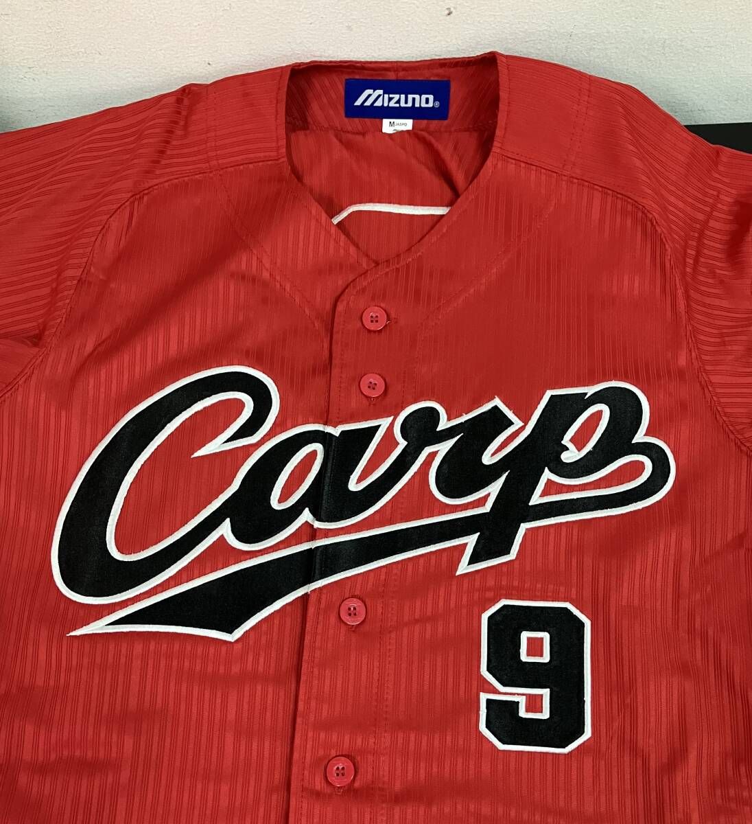 MIZUNO ミズノ Carp カープ 赤道直火 #9 販売済み 秋山翔吾 ハイ