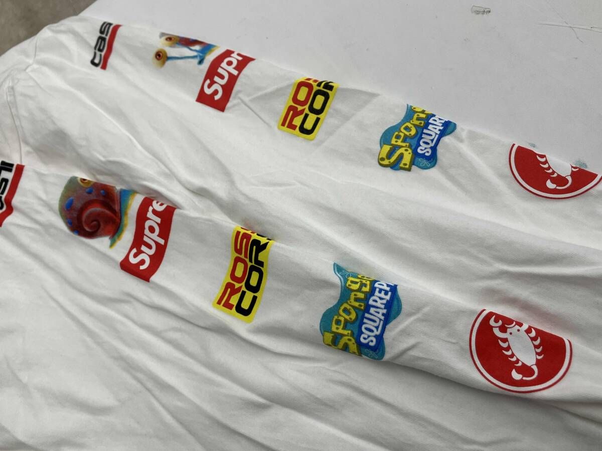 Supreme 25SS SpongeBob Castelli ショップ Racing L S Tee