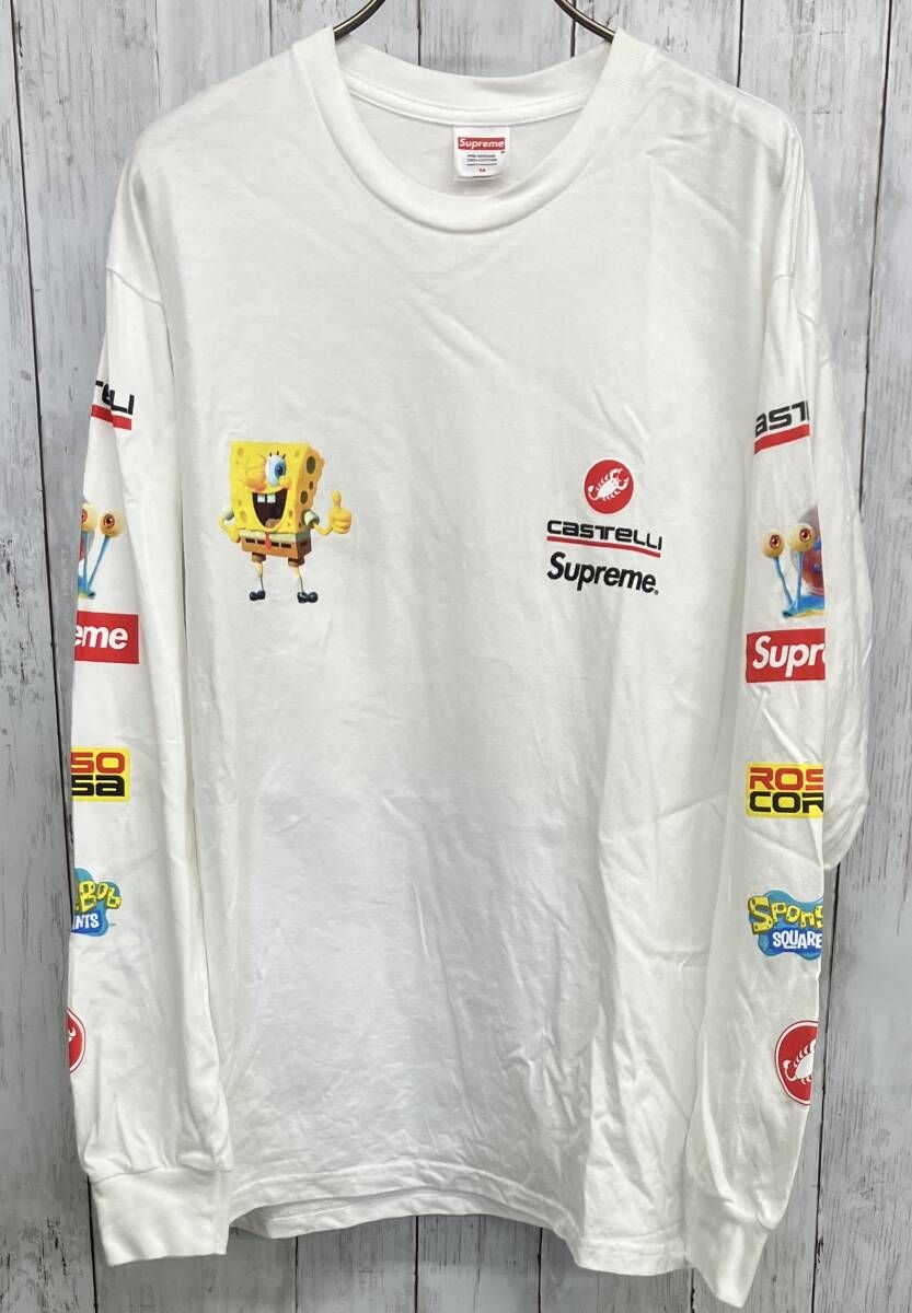 Supreme 25SS SpongeBob Castelli Racing L S Tee シュプリーム 長袖T