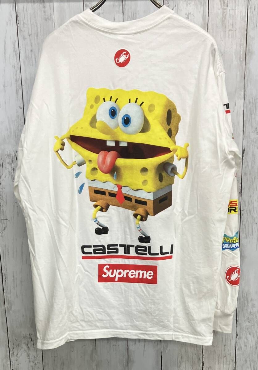 Supreme 25SS SpongeBob Castelli Racing L S Tee シュプリーム 長袖T