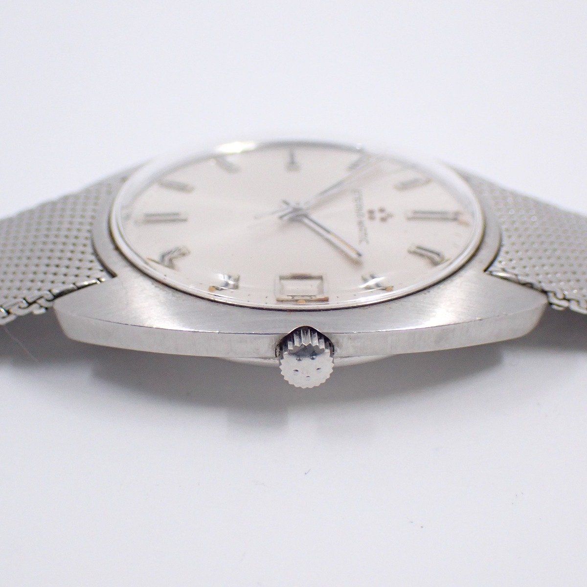 シルバー文字盤 純正SSベルト