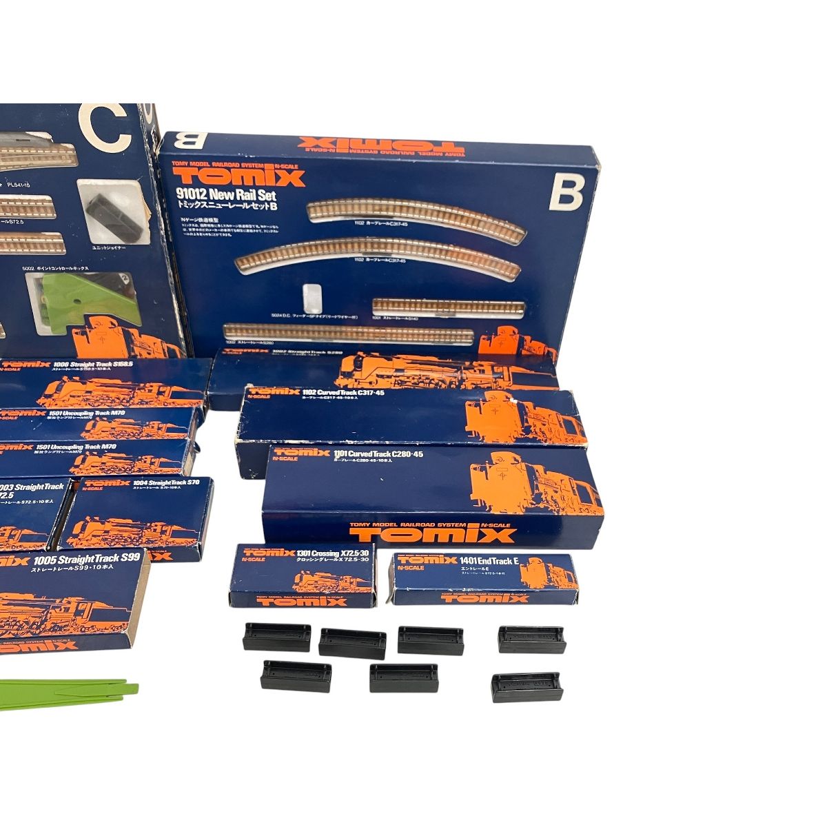 【ジャンク品】Nゲージ レールセット まとめ売り TOMIX 1601 91012 91013 他 レールセット おまとめ 鉄道模型 Nゲージ