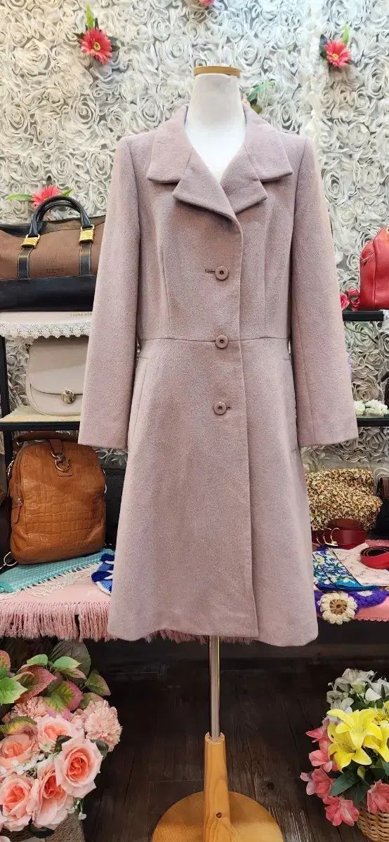 HANAE MORI ロングコート（ウール＋アンゴラ＋シルク）（66） - メルカリ