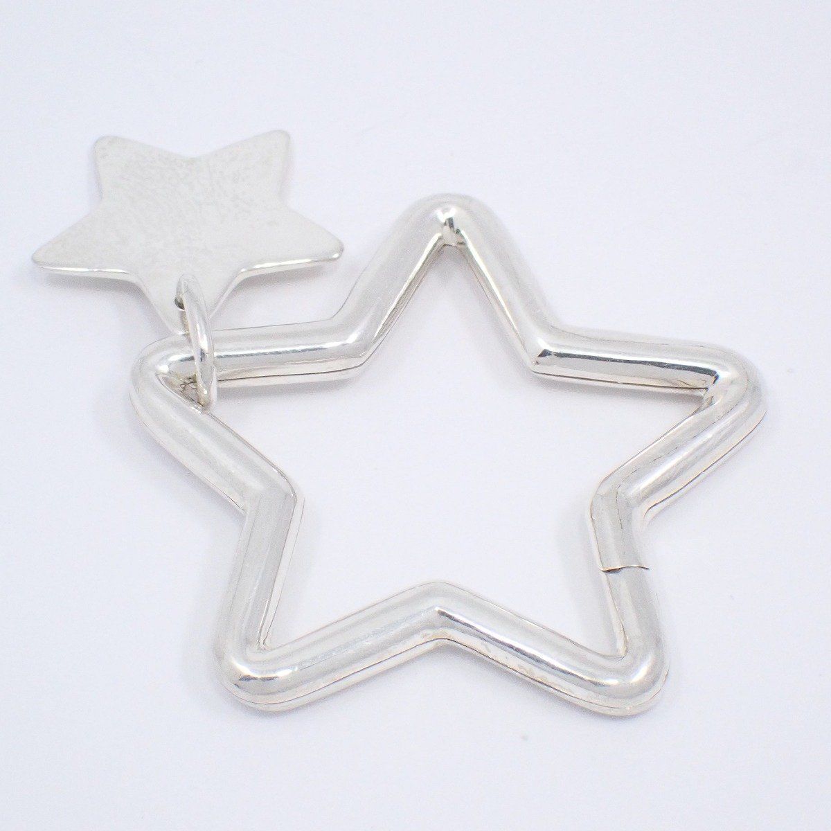 TIFFANY＆Co. ティファニー スターモチーフ キーリング シルバー925