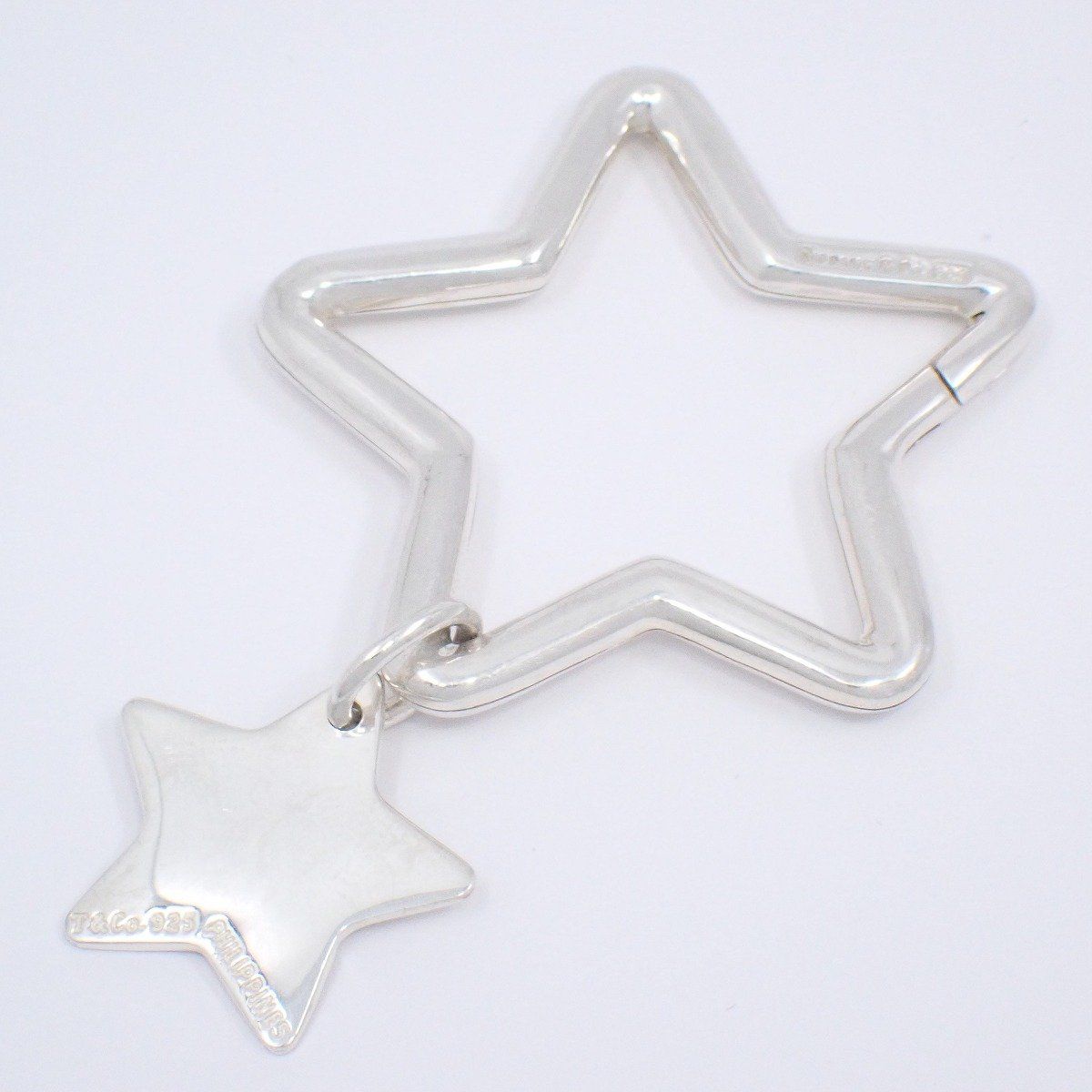 TIFFANY＆Co. ティファニー スターモチーフ キーリング シルバー925