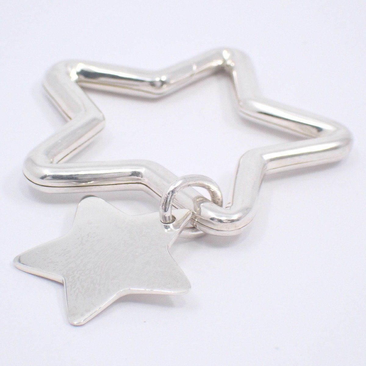 TIFFANY＆Co. ティファニー スターモチーフ キーリング シルバー925