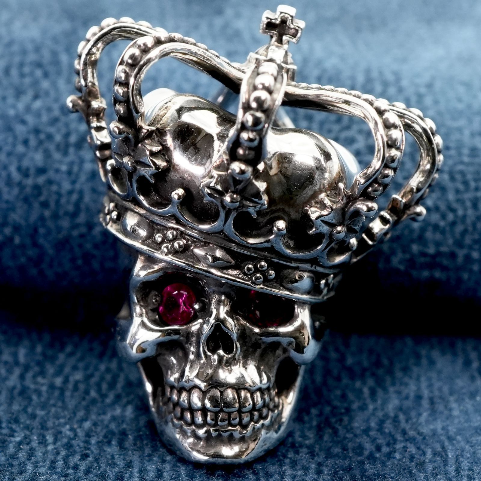 ジャスティンデイビス エッセンシャル スカル ペンダントトップ/25