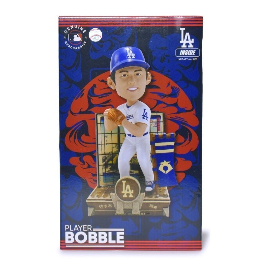 限定150個】佐々木朗希 ボブルヘッド ドジャース 2025 FOCO 東京