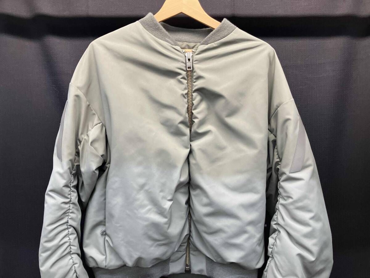 LAD ラッドミュージシャン DOUBLE CLOTH MA 1 2217 353 フライトジャケット サイズ XL グリーン