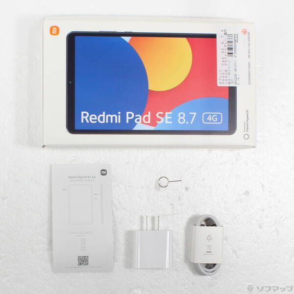 中古品〕 Redmi Pad SE 8.7 4G 64GB グラファイトグレー SIMフリー