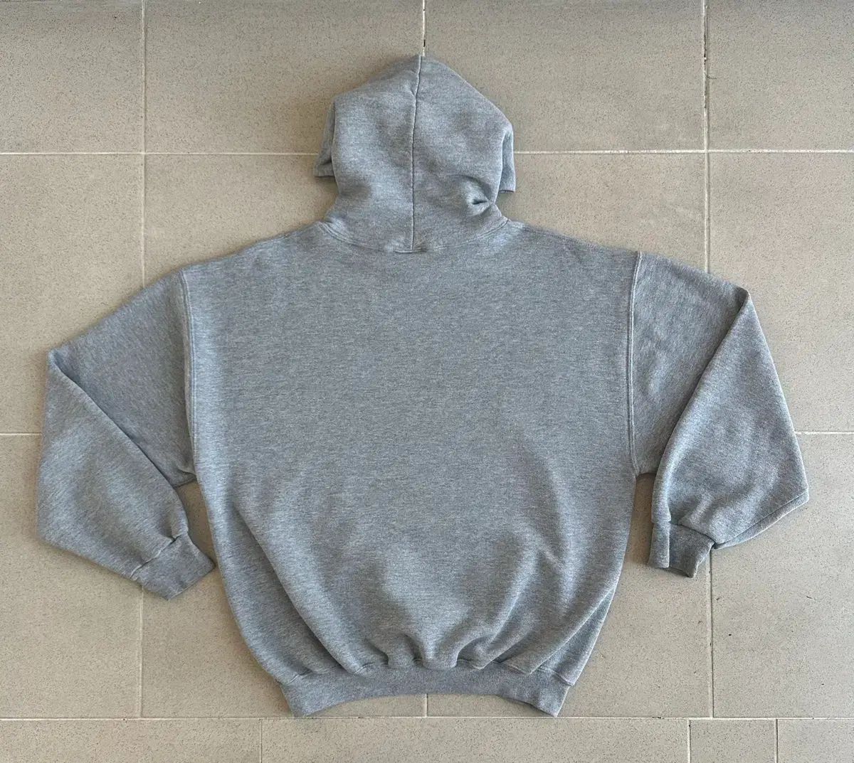 00 s ヴィンテージ ラッセル WHO フーディー グレー XL