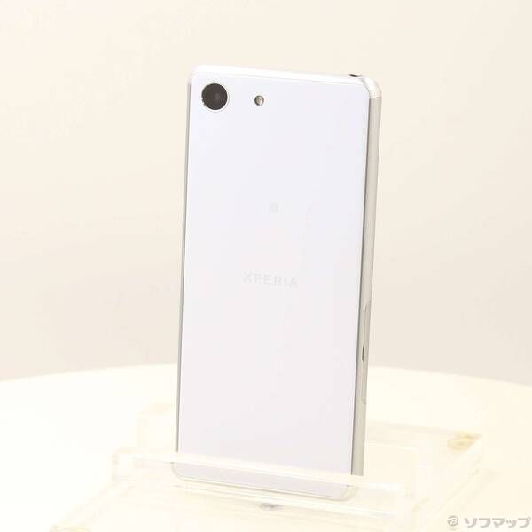 中古品〕 Xperia Ace 64GB ホワイト J3173 楽天 SIMフリー【305