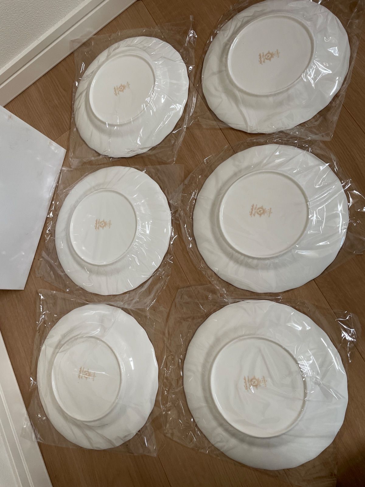未使用】Noritake ブルーソレンティーノシリーズノリタケ6枚セット約