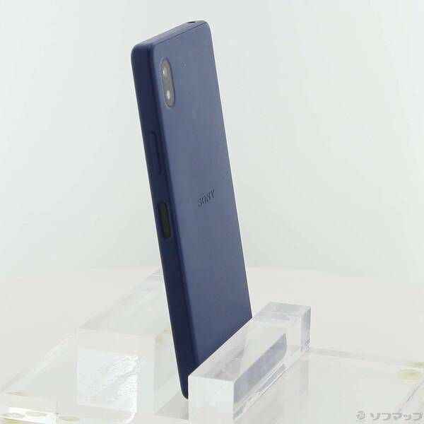 中古品〕 Xperia Ace III 64GB ブルー A203SO Y!mobile SIMフリー【305