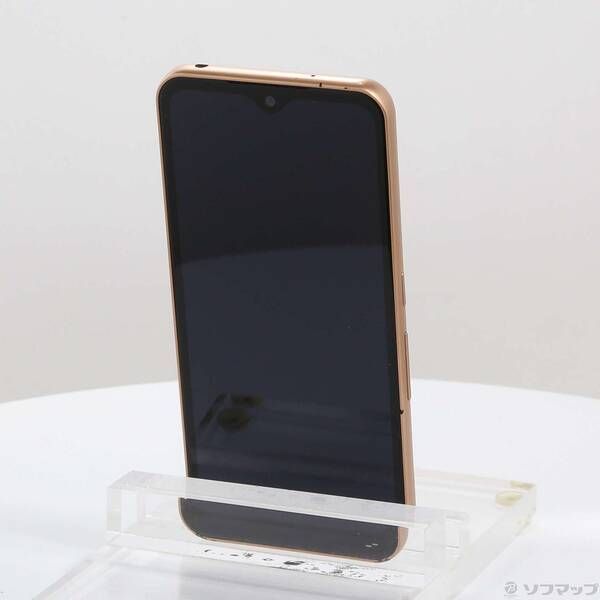 中古品〕 arrows We 64GB ローズゴールド FCG01 au SIMフリー【276