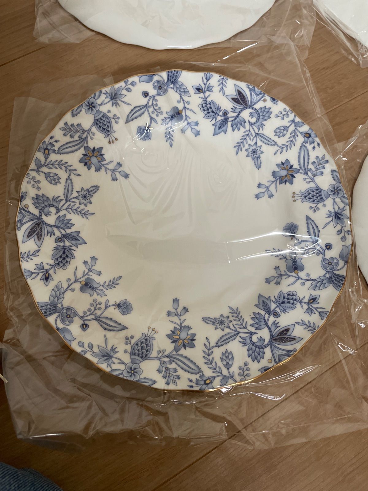 ノリタケ Noritake　ブルーソレンティーノ ブランド食器　6枚 未使用】Noritake ブルーソレンティーノシリーズノリタケ6枚セット約