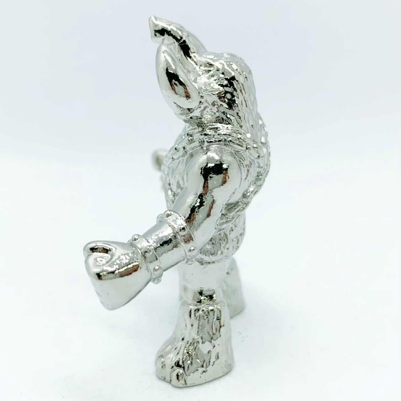 消しゴム】キン消し ダイキャストキンケシ6 マンモスマン(銀メッキver