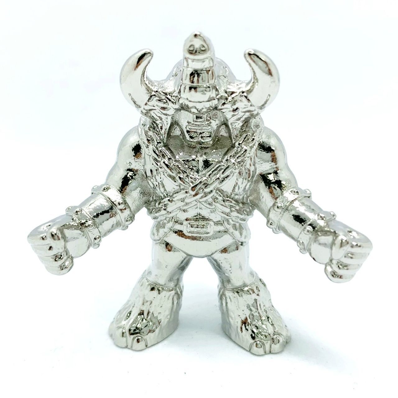 消しゴム】キン消し ダイキャストキンケシ6 マンモスマン(銀メッキver