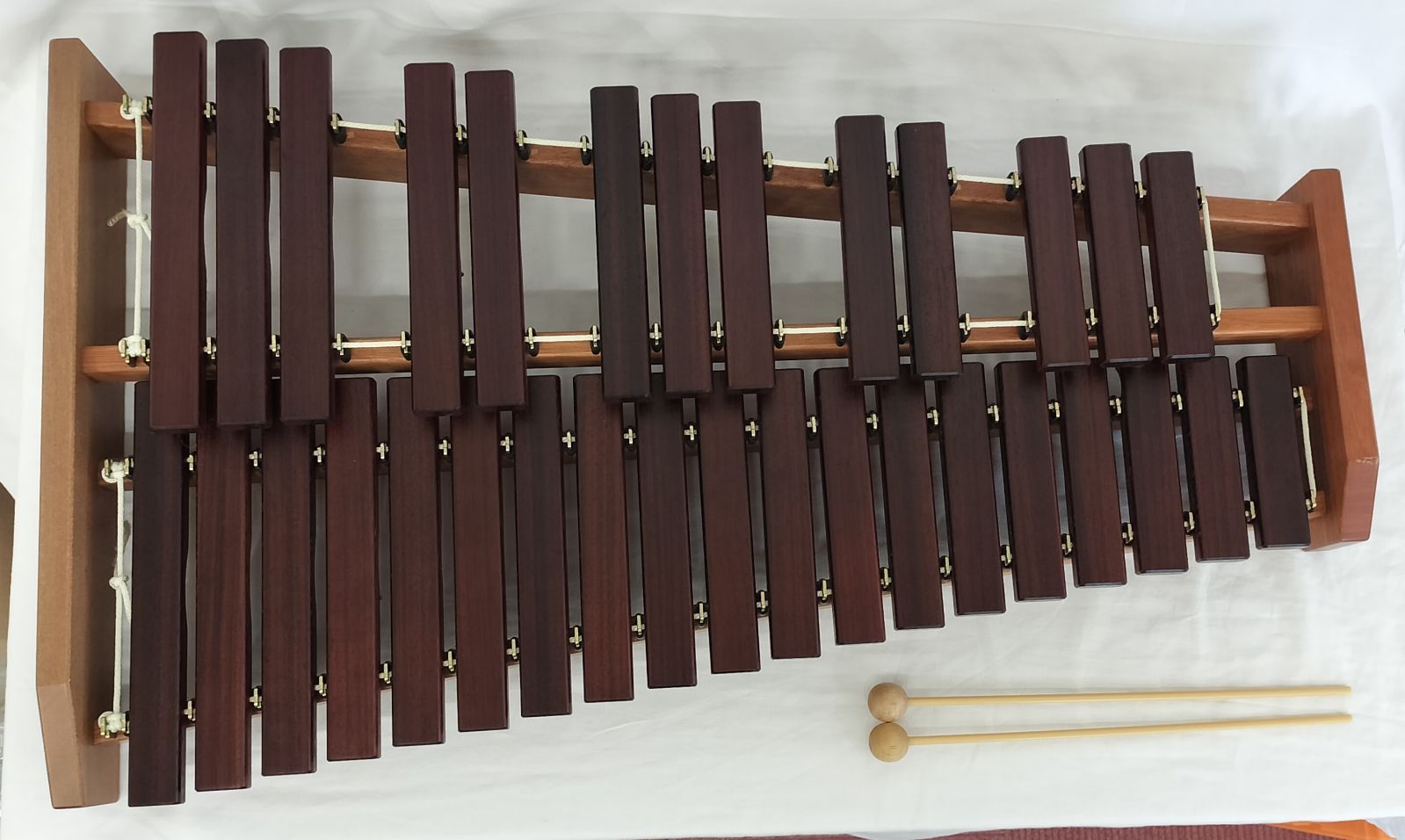 KOROGI ECO32 木琴 中古 マレット付 こおろぎ社 シロフォン 卓上木琴