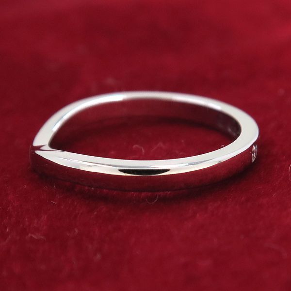 【新品仕上げ】カルティエ 3Pダイヤ バレリーナ リング 6号 6087 カルティエ バレリーナリング/ダイヤ3P#47(日本サイズ7号近辺) 【無料