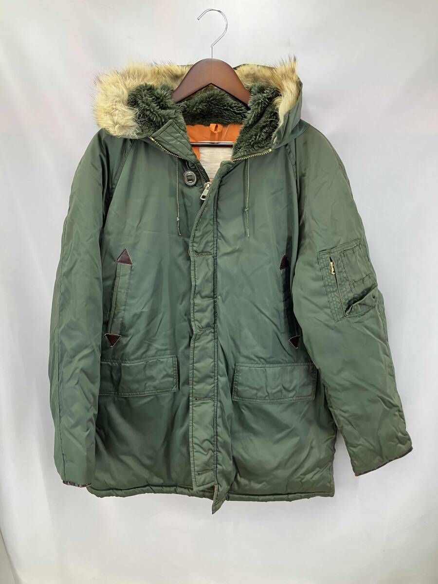 ALPHA アルファ ミリタリージャケット MIL J 6278 F N 2 B サイズM カーキ 冬