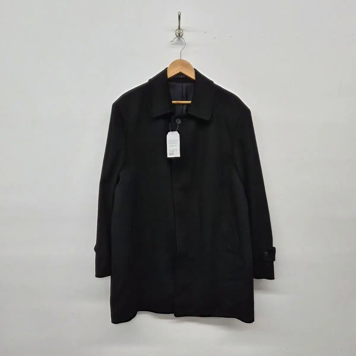 ダックス カシミア ブラック コート メンズ M