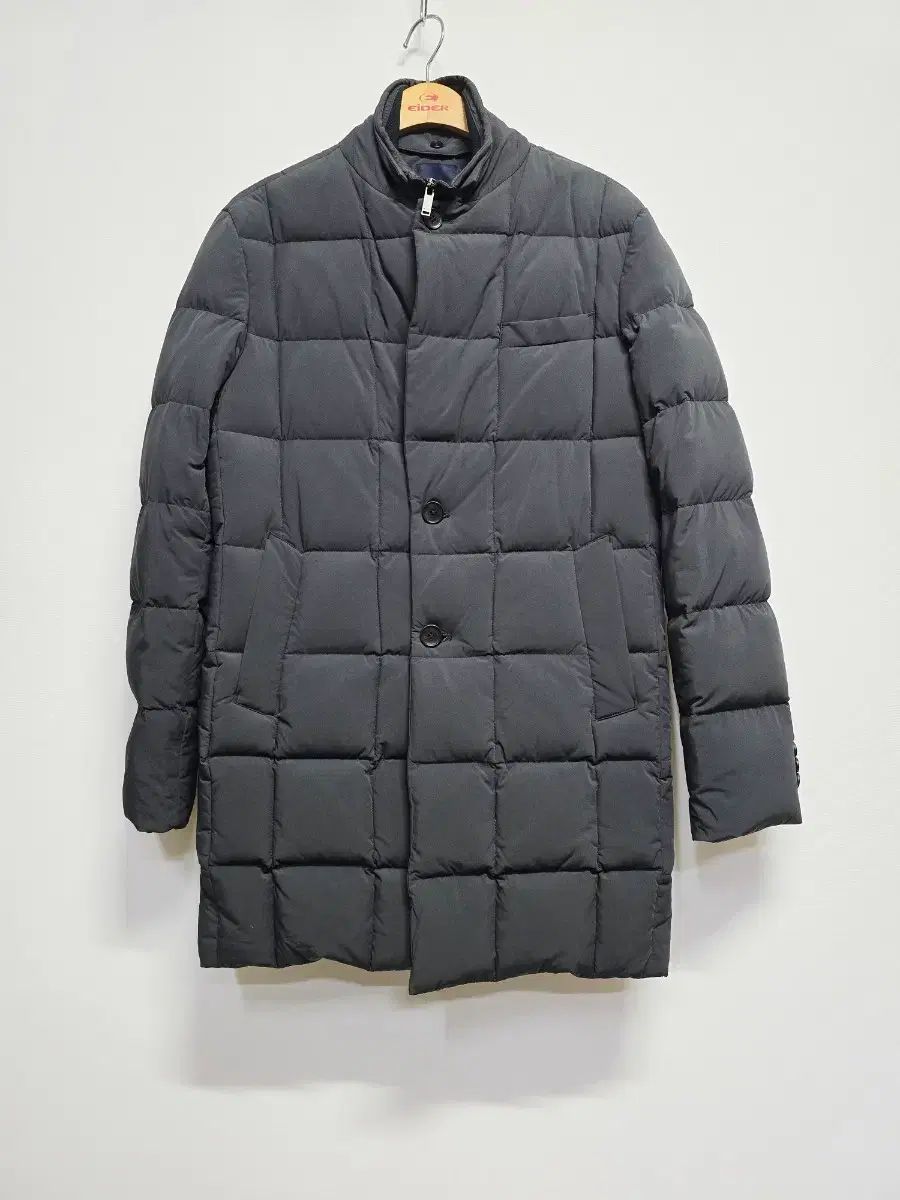 トゥルージェンスターラッシュ メンズ グースダウンコート グレー