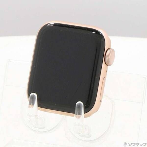 〔中古品〕 Apple Watch SE 第1世代 GPS 40mm ゴールドアルミニウムケース バンド無し【377】 SE Watch 第1世代 ミラネーゼループ ゴールドアルミニウム ゴールドアルミニウム&frasl;ミッドナイトスポーツバンド