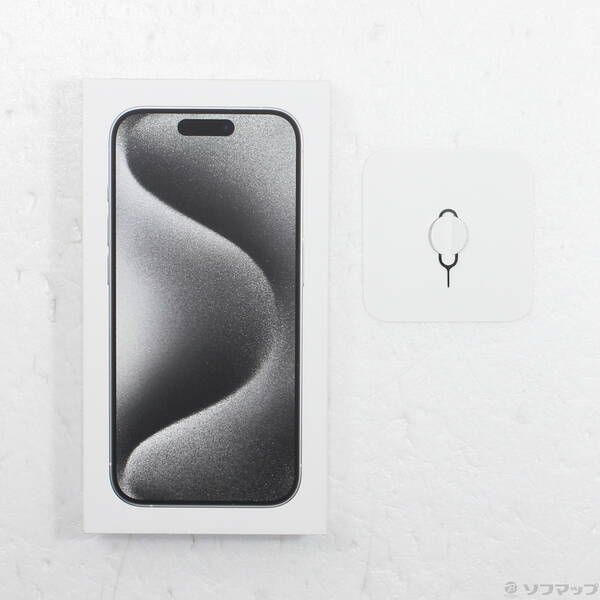 〔中古品〕 iPhone15 Pro 128GB ホワイトチタニウム MTU83J/A SIMフリー【348】 Pro 128GB ホワイトチタニウム SIMフリー297 FTU83J/A SIMフリー備品等有