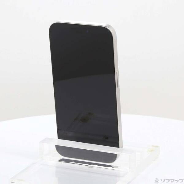 〔中古品〕 iPhone15 Pro 128GB ホワイトチタニウム MTU83J/A SIMフリー【348】 Pro 128GB ホワイトチタニウム SIMフリー297 FTU83J/A SIMフリー備品等有