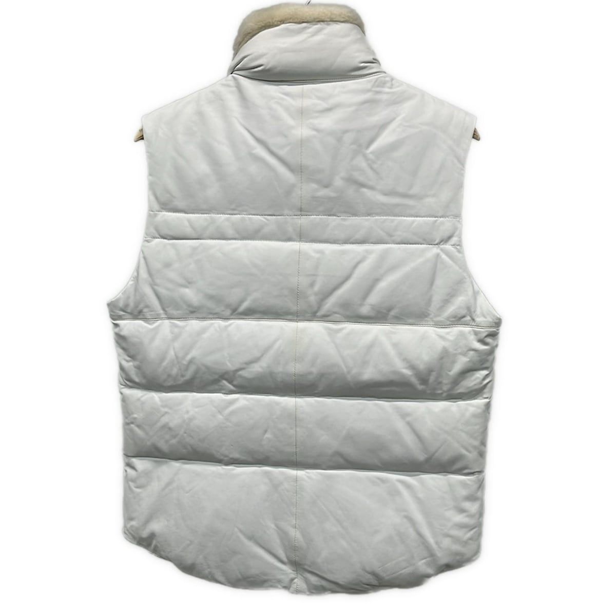 【2434】theory セオリー ダウンベスト リバーシブル サイズ 38 theory(セオリー) ダウンベスト サイズ38 M レディース - 白