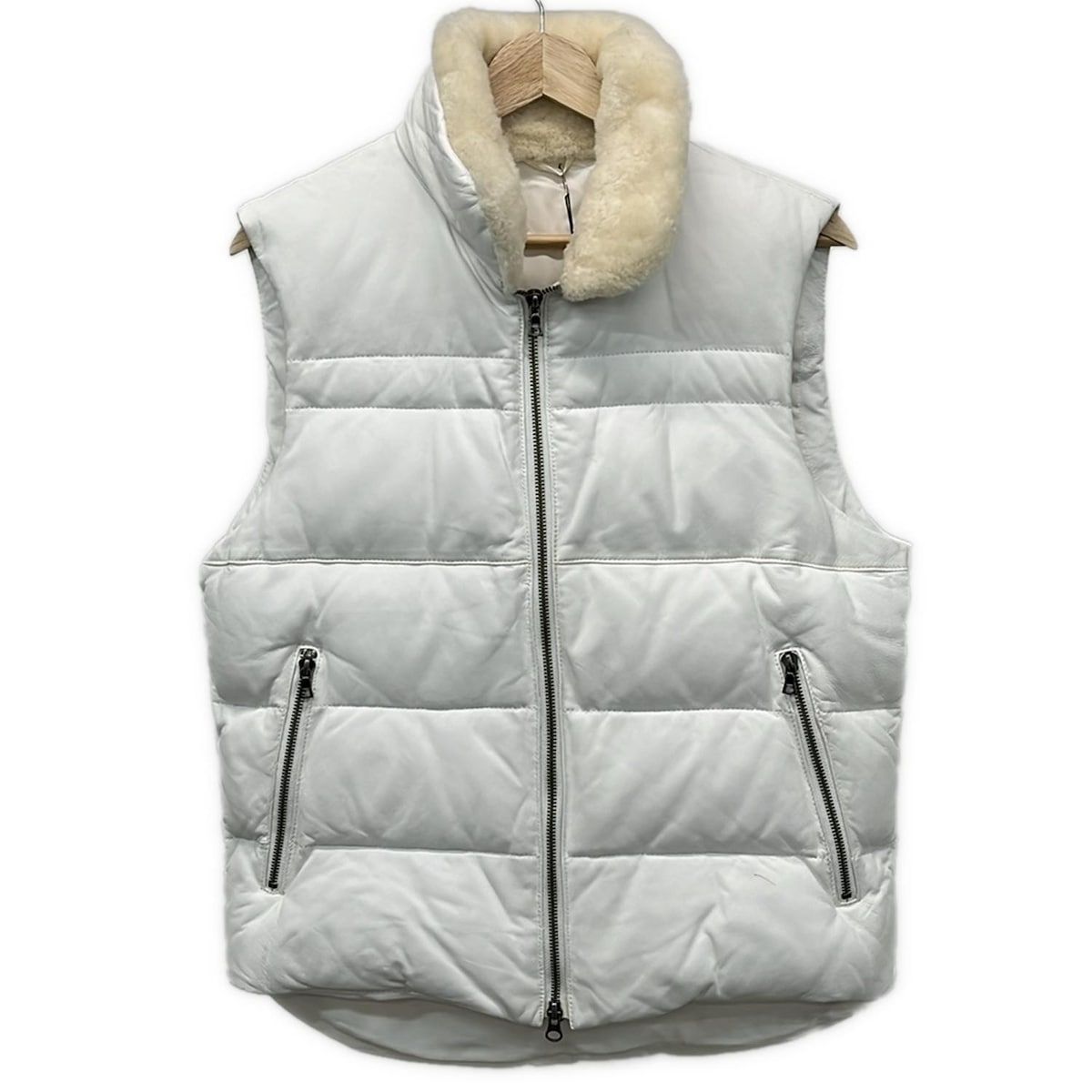 theory(セオリー) ダウンベスト サイズ38 M レディース - 白