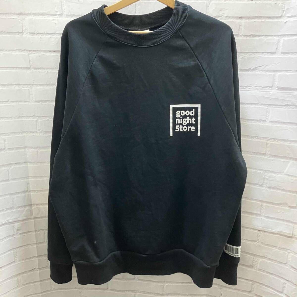 goodnight5tore / グッドナイトストア / スウェット / サイズフリー / ブラック